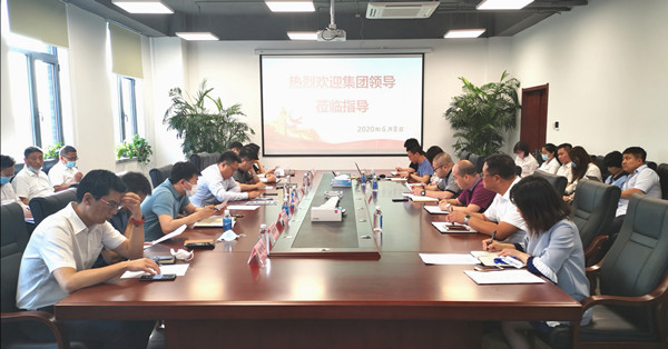 集团党委副书记、总经理吴波一行到沈阳航空工业发展有限公司调研指导